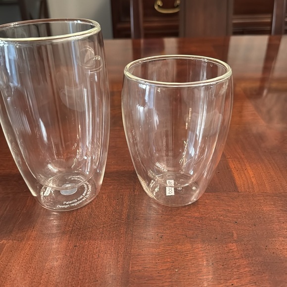 BODUM Pavina Double Wall Glass Tumbler Set Clear - Picture 3 of 11
